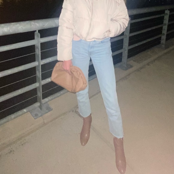 SLVRLAKE Hero Light Blue High Waisted Straight Leg Jeans - Picture 2 of 5